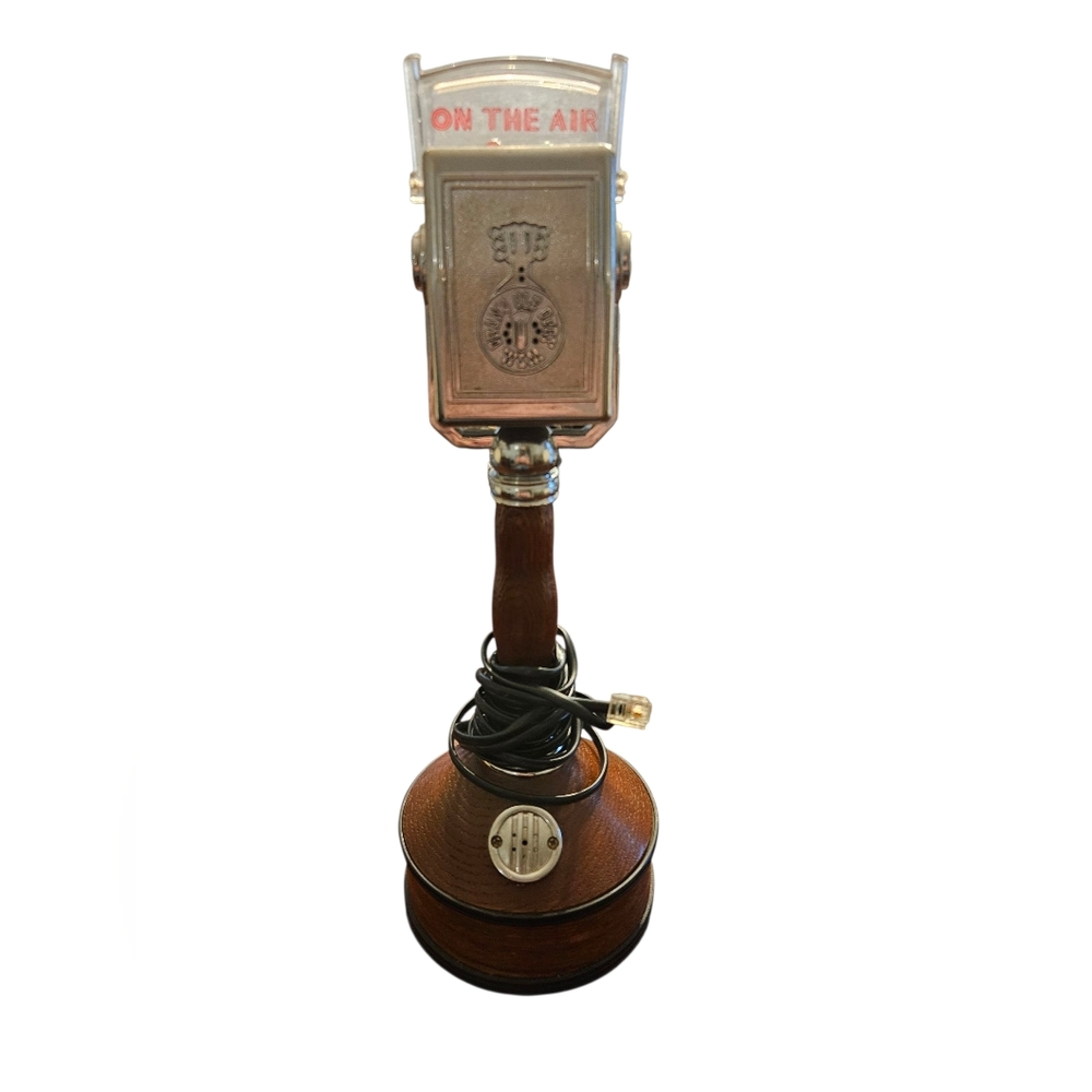 Vintage Style Brown Microphone - Picture 8 of 8
